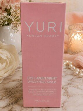 YURI Korean Beauty Collagen Night Wrapping Mask New Sealed